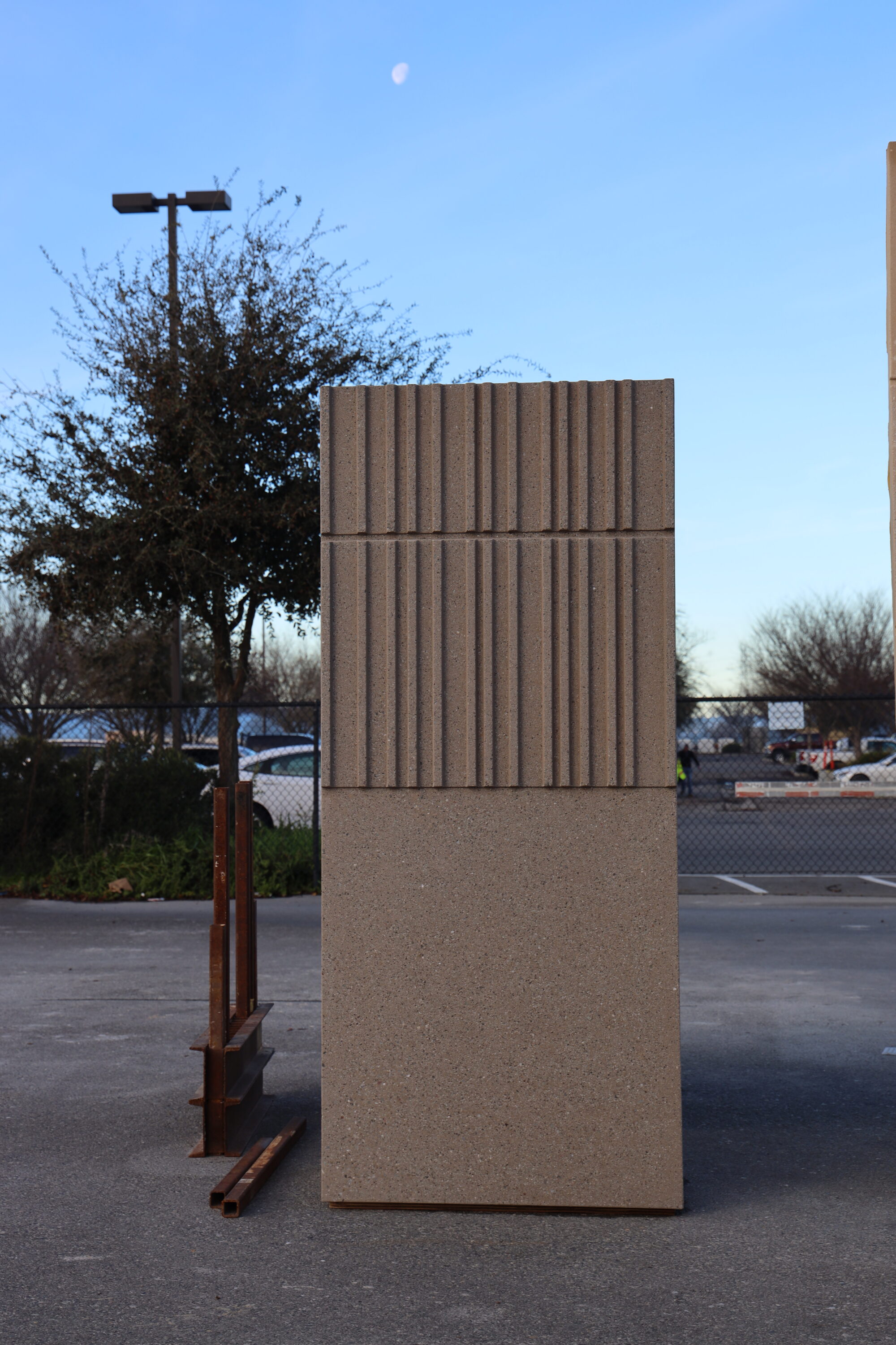 SJMC Parking Structure sample panel
