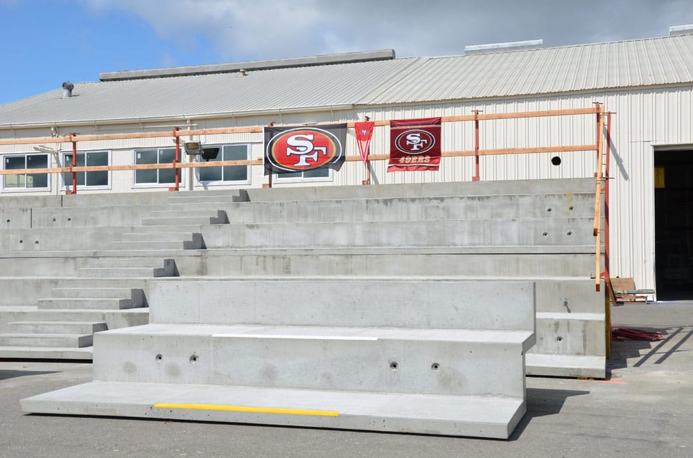 Clark Pacific 49ers Levis Stadium Concrete