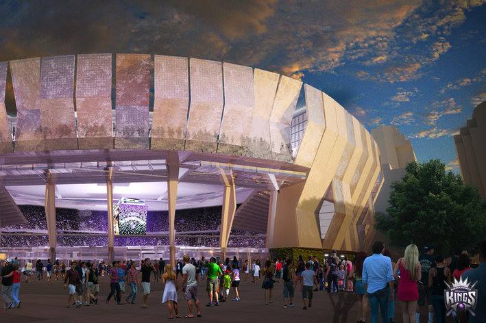 Sacramento Kings arena. Sacramento Kings arena.