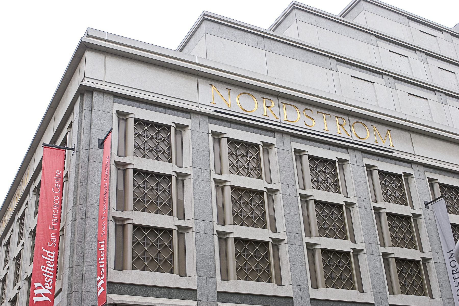 Nordstrom building at Westfield San Francisco Center