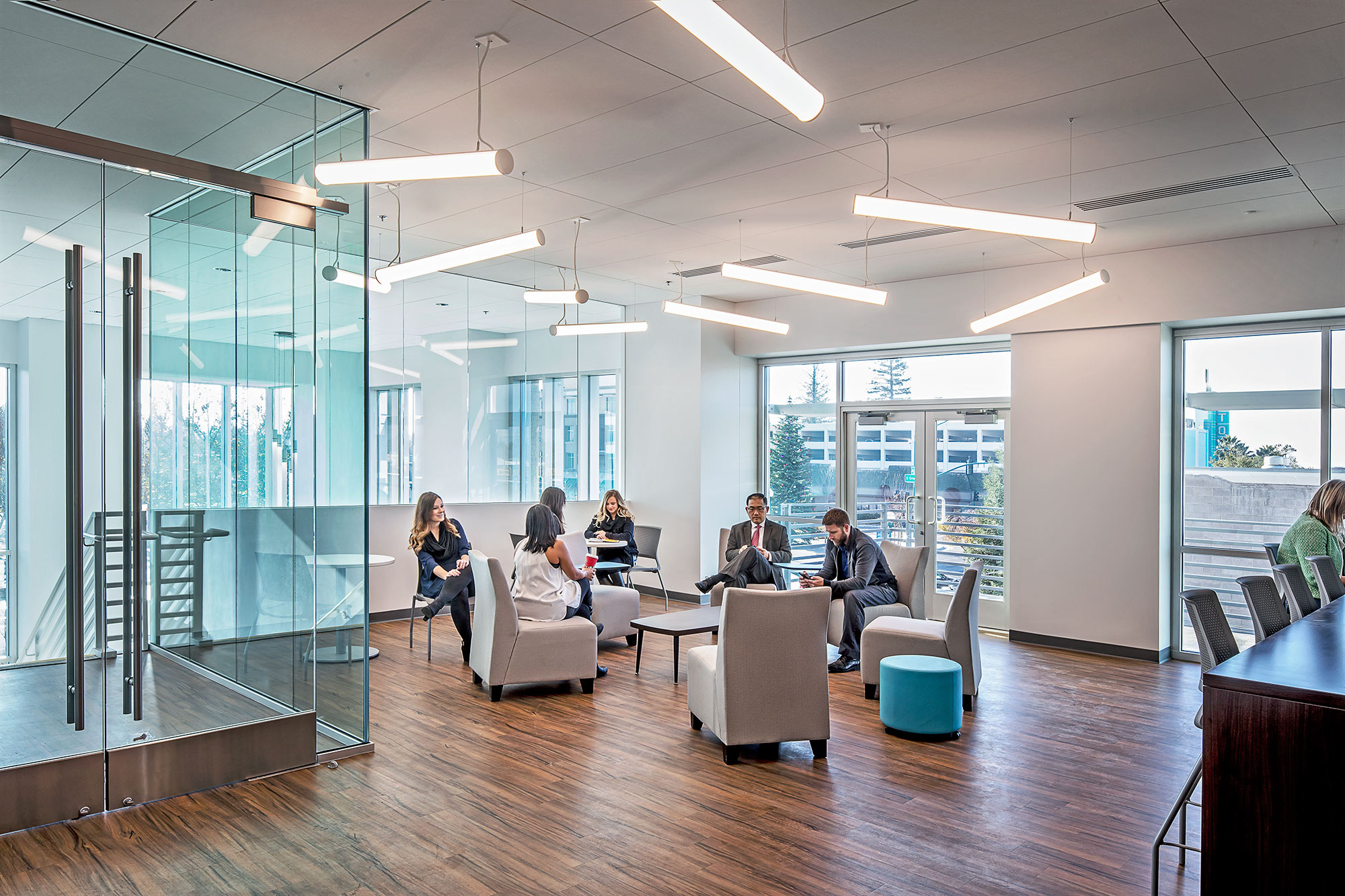 Interior of Vernon Roseville Office