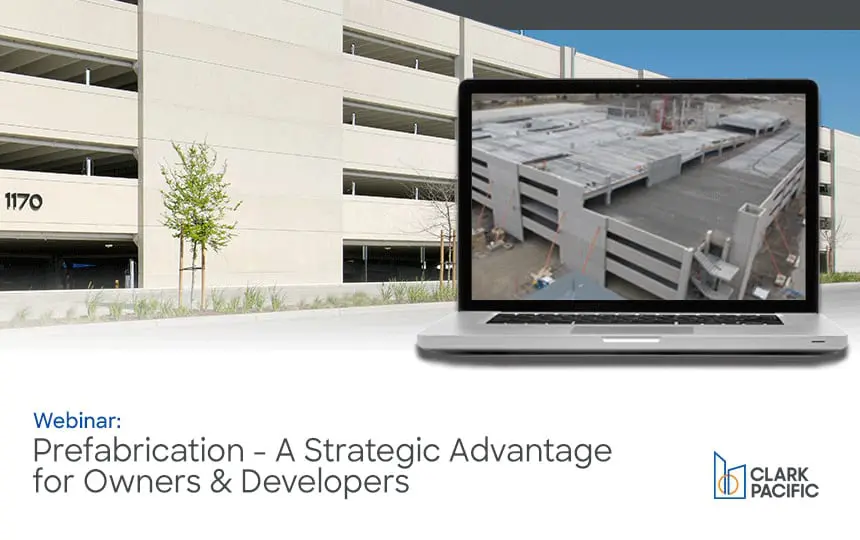 Webinar about prefabricated parking systems by Clark Pacific