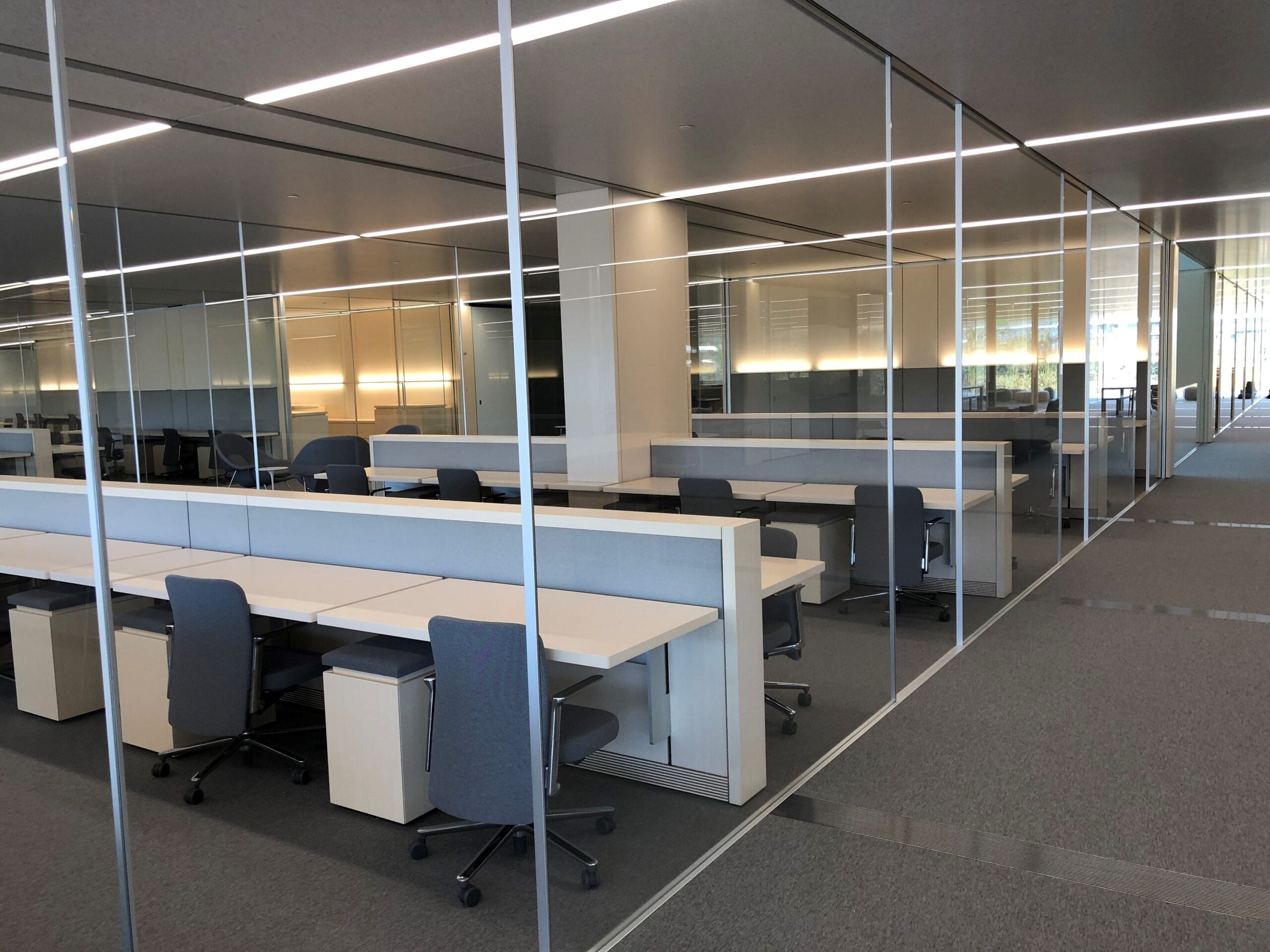 Interior photograph of NetZERO Building