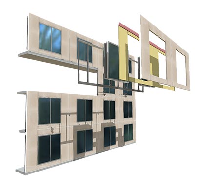 Infinite Facade rendering