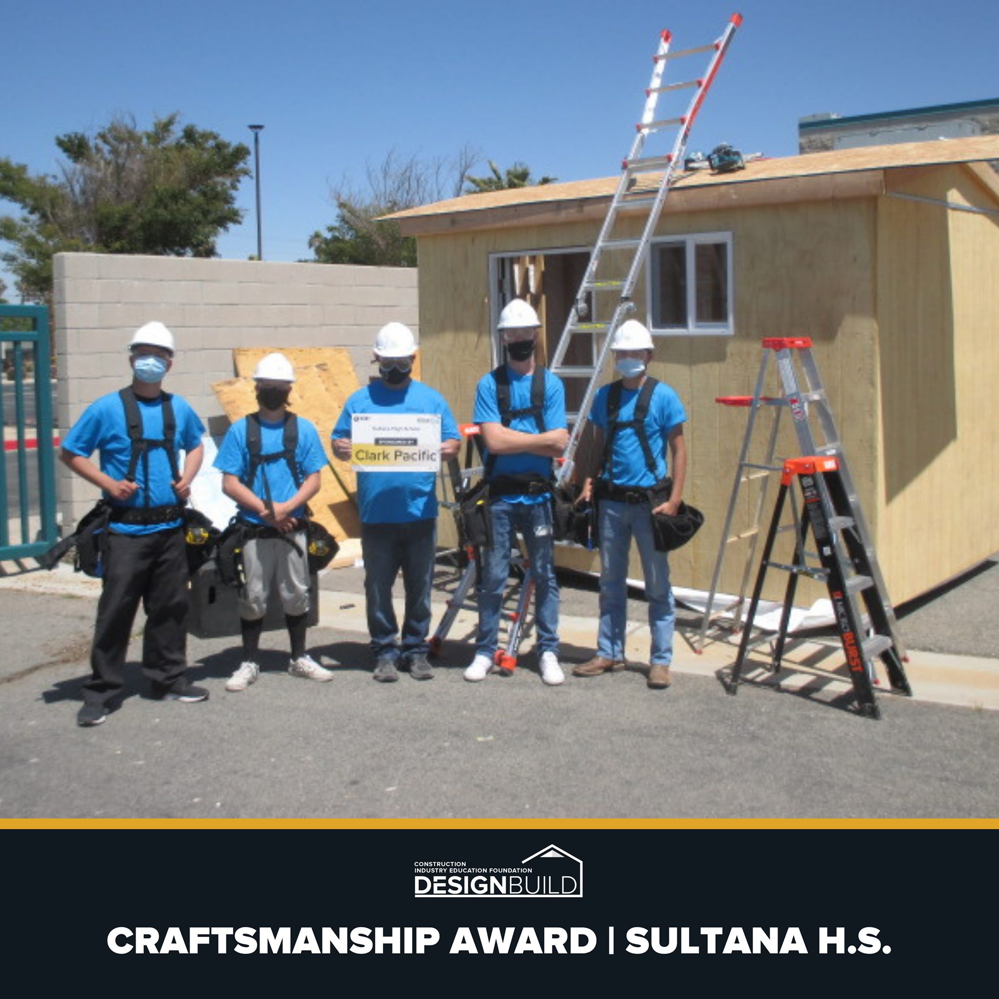 Sultana HS design build team wins craftsmanship award